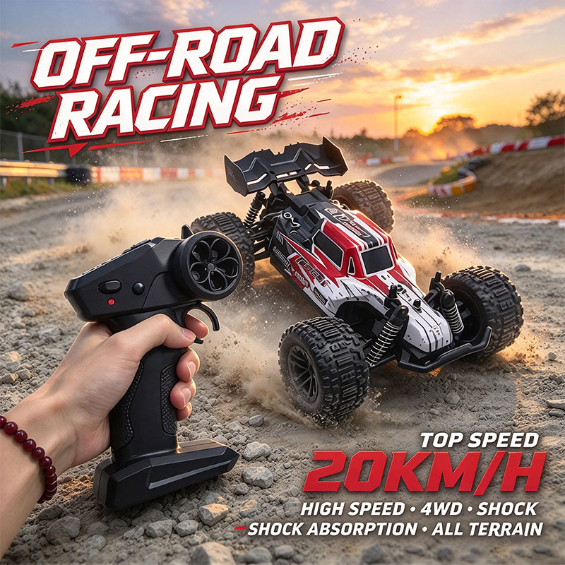 Outdoor Adventure Kit For Kids - Novo Carro RC 20KM/H, Caminhão Monstro