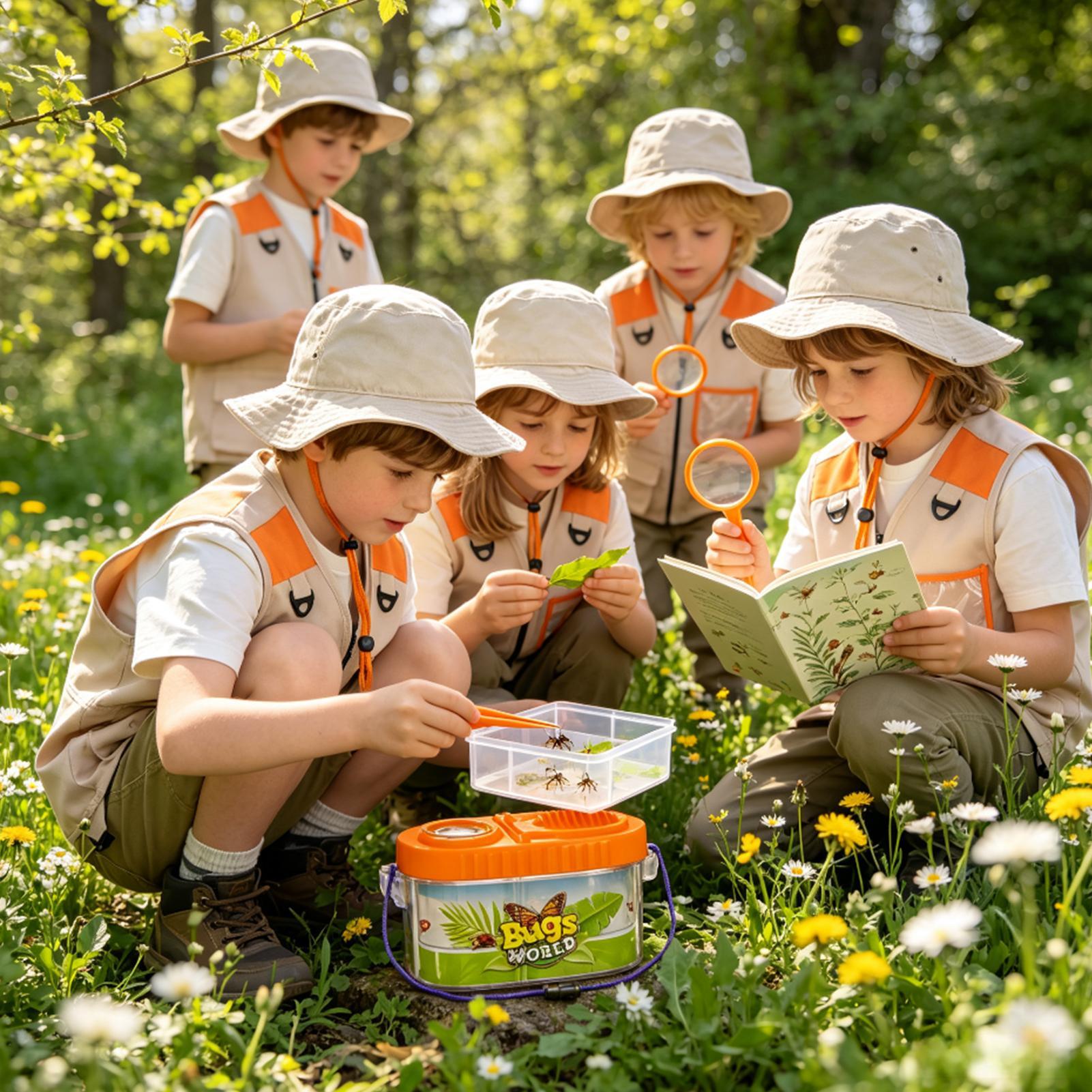 Outdoor Adventure Kit For Kids - Kit de Aventura Infantil com Lente