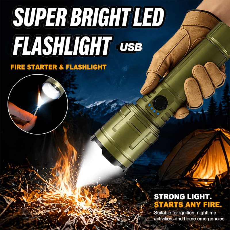 Outdoor Adventure Trips - Lanterna, Isqueiro e Power Bank em
