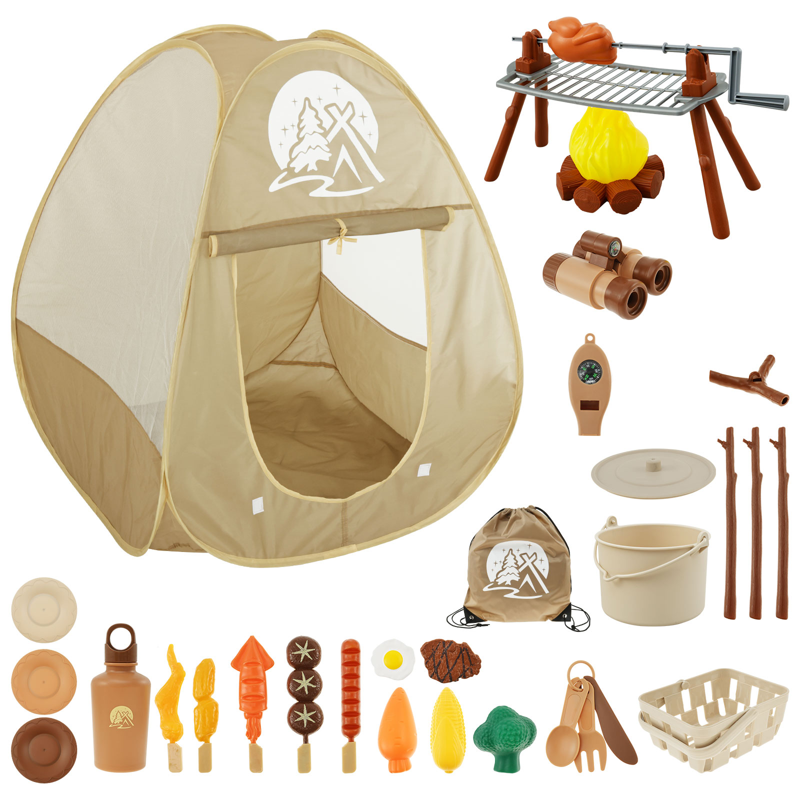 Outdoor Adventure Kit For Kids - Crianças conjunto de brinquedos de acampamento