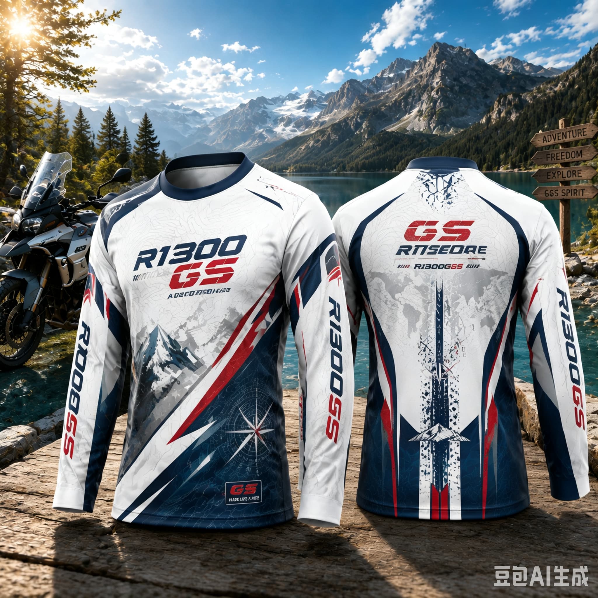 Camisa de Manga Longa para Mot - Outdoor Adventure Sports avaliação e preço