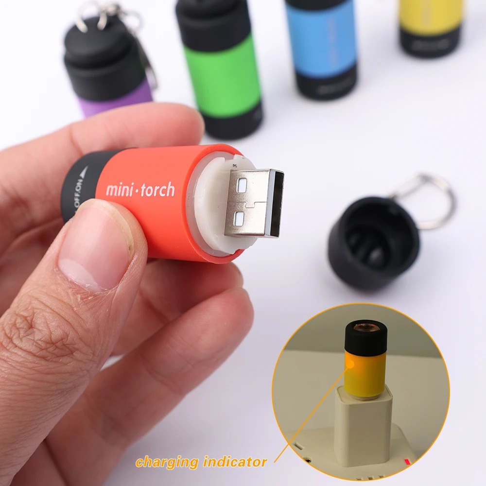 Lanterna Mini Recarregável USB - Outdoor Adventure Trips avaliação e preço